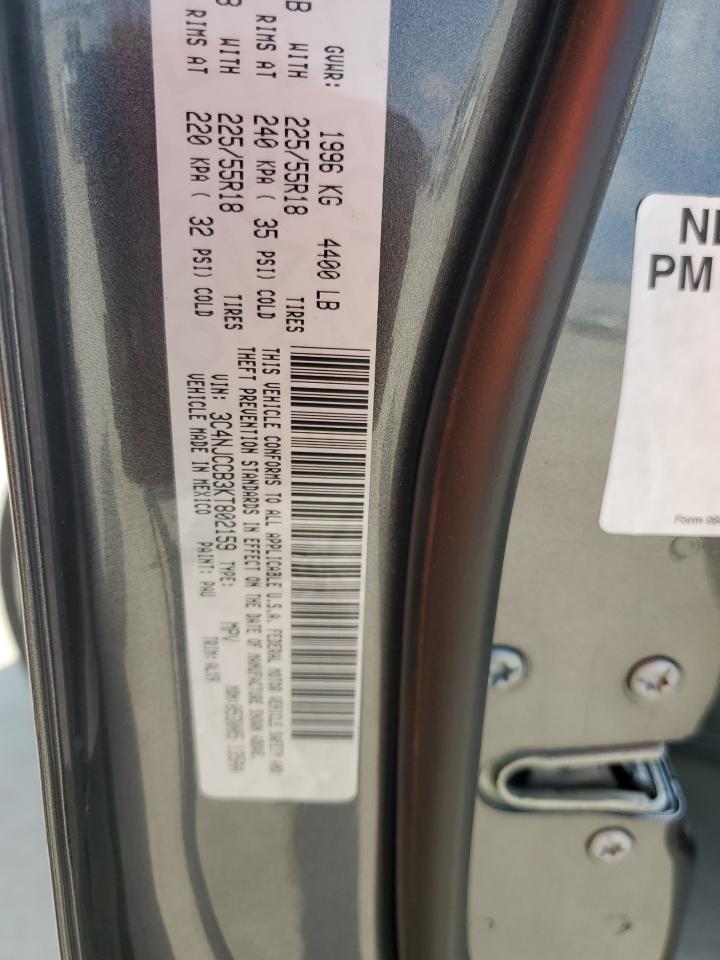 3C4NJCCB3KT802159 2019 Jeep Compass Limited