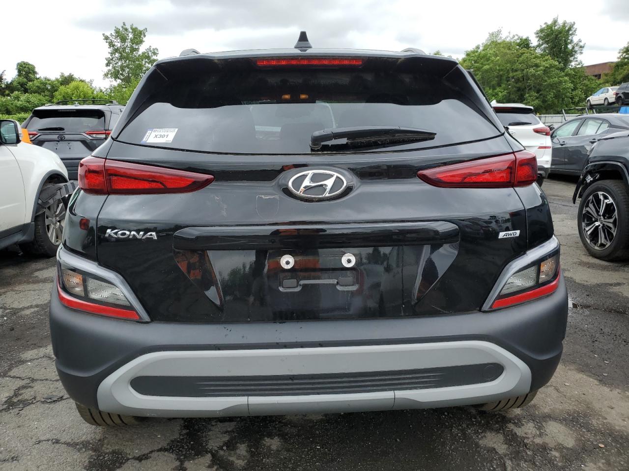 KM8K6CAB5NU838884 2022 Hyundai Kona Sel