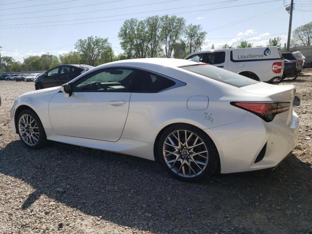 LEXUS RC 300 2019 white  gas JTHS85BC9K5004980 photo #3