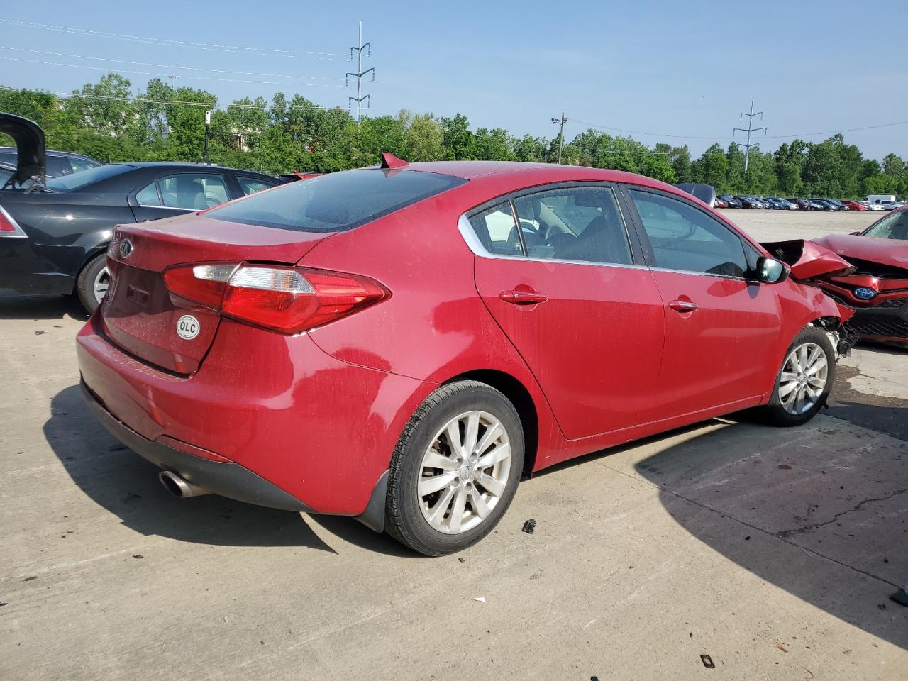 2014 Kia Forte Ex vin: KNAFX4A83E5164867