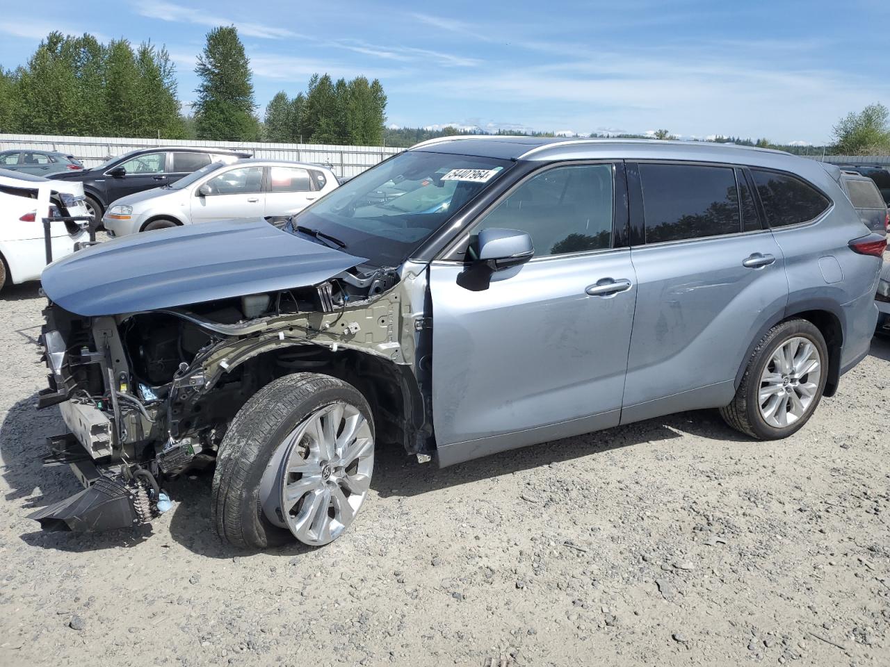 5TDDZRBH4MS059683 2021 Toyota Highlander Limited