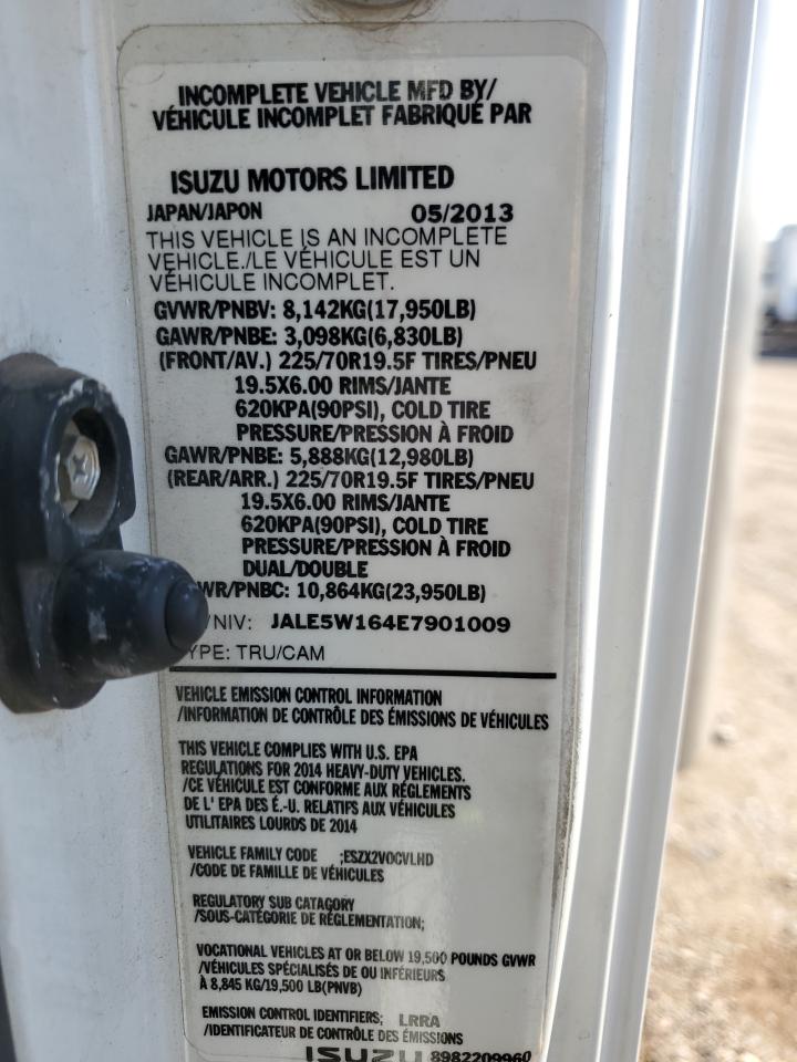 JALE5W164E7901009 2014 Isuzu Nqr