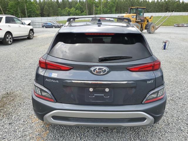 2022 Hyundai Kona Limited VIN: KM8K53A33NU838037 Lot: 54632024