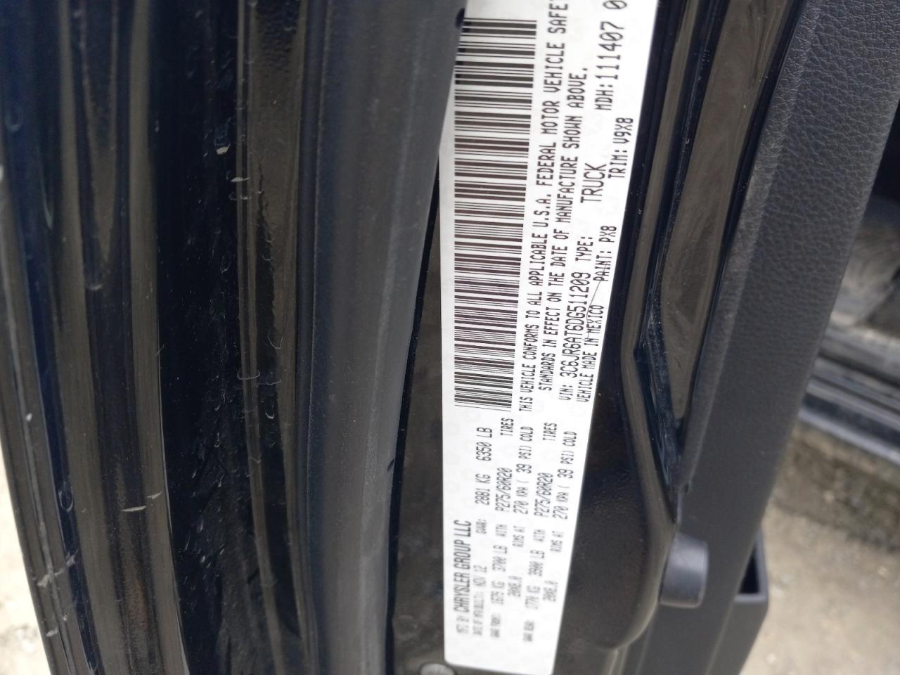 3C6JR6AT6DG511209 2013 Ram 1500 St