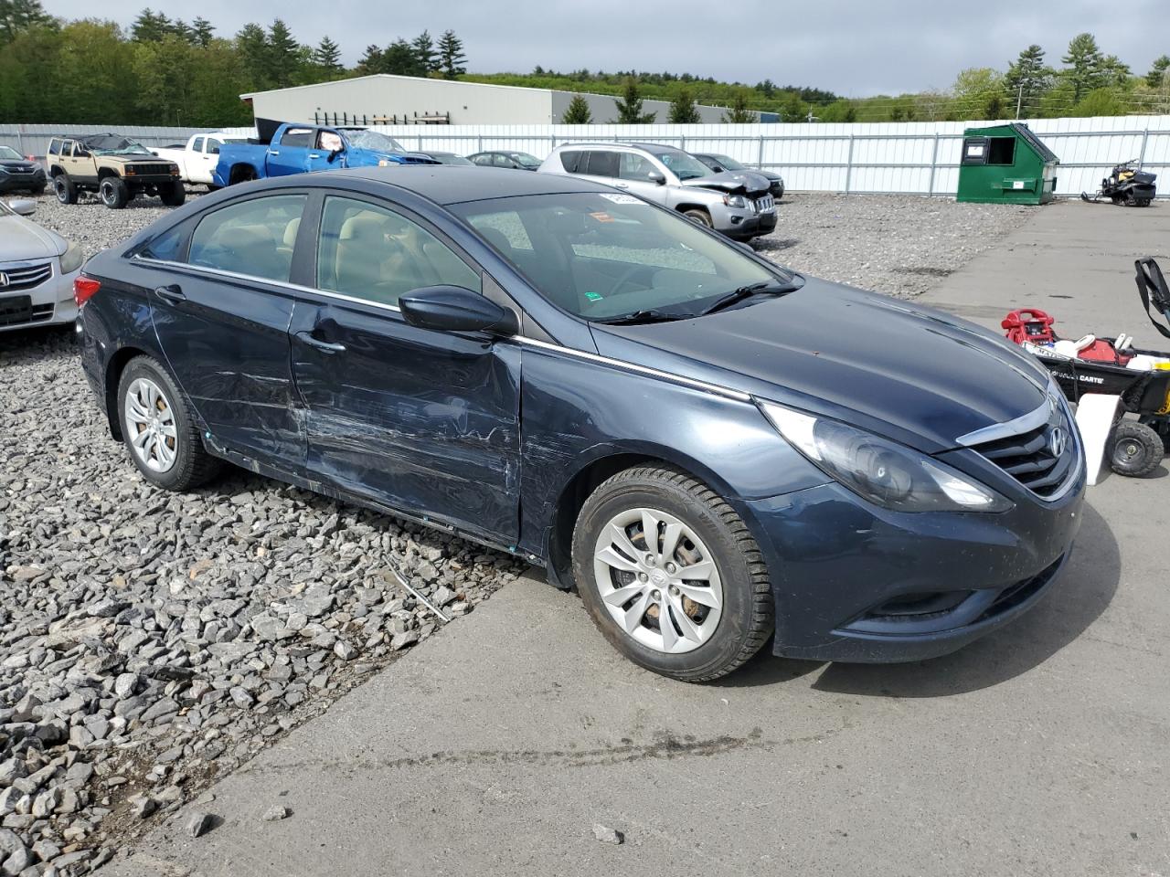 2012 Hyundai Sonata Gls vin: 5NPEB4AC6CH342365