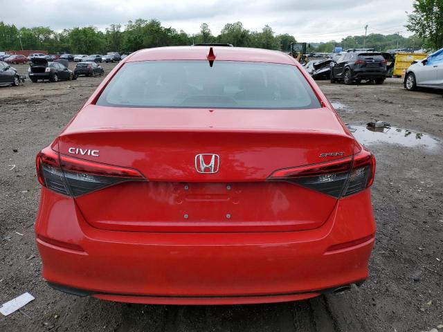 2022 Honda Civic Sport VIN: 2HGFE2F52NH527780 Lot: 53772474