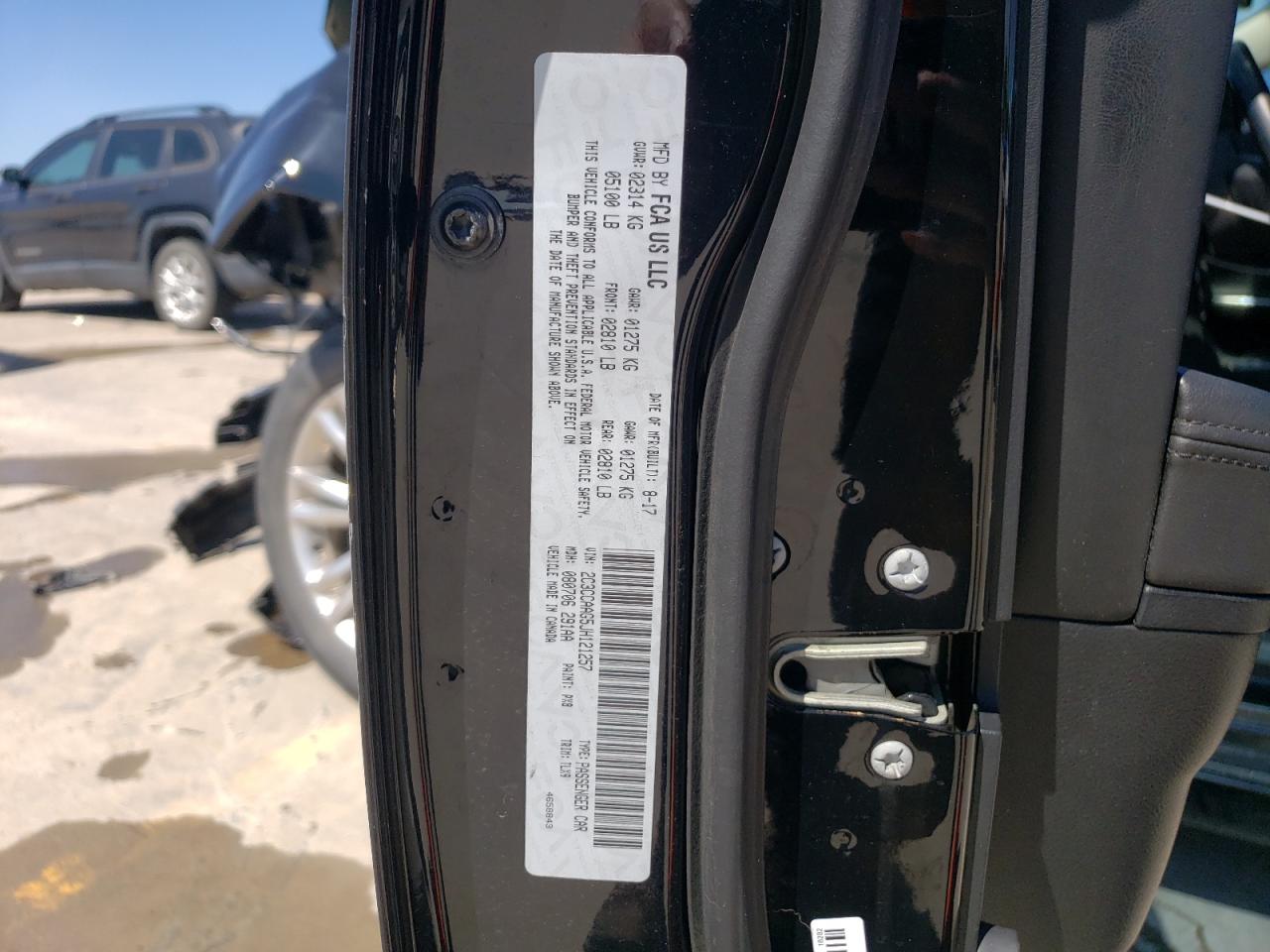 2C3CCAAG5JH121257 2018 Chrysler 300 Touring