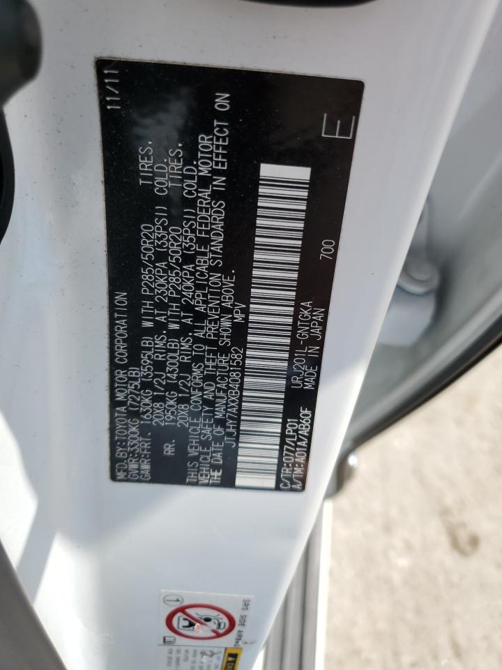 JTJHY7AXXB4081582 2011 Lexus Lx 570