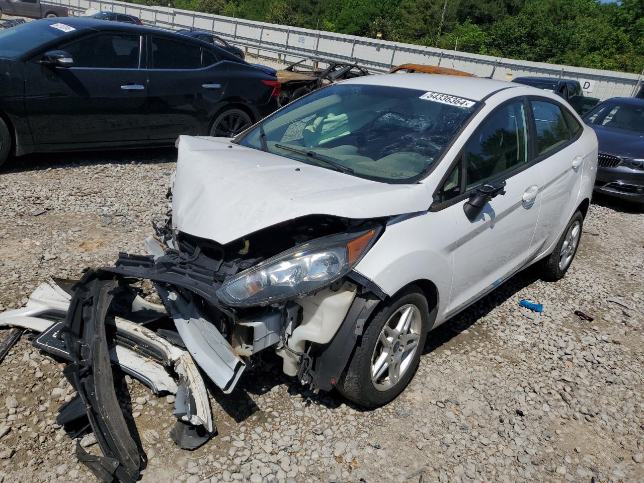 2019 Ford Fiesta Se vin: 3FADP4BJ2KM117580