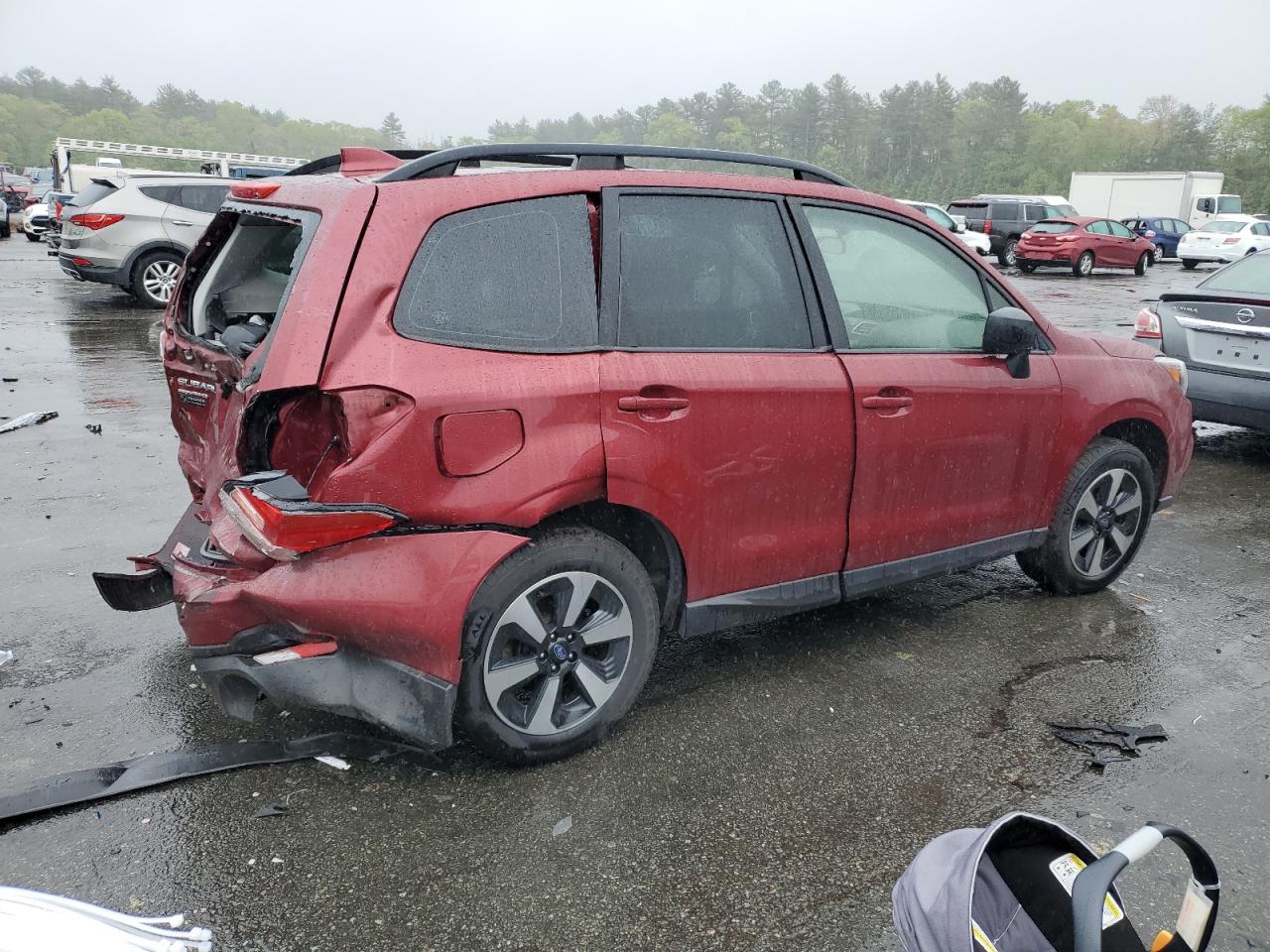 2018 Subaru Forester 2.5I vin: JF2SJABC2JH528954