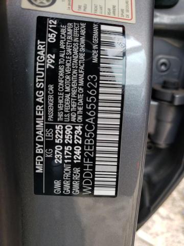 2012 Mercedes-Benz E 350 Bluetec VIN: WDDHF2EB5CA655623 Lot: 54598084