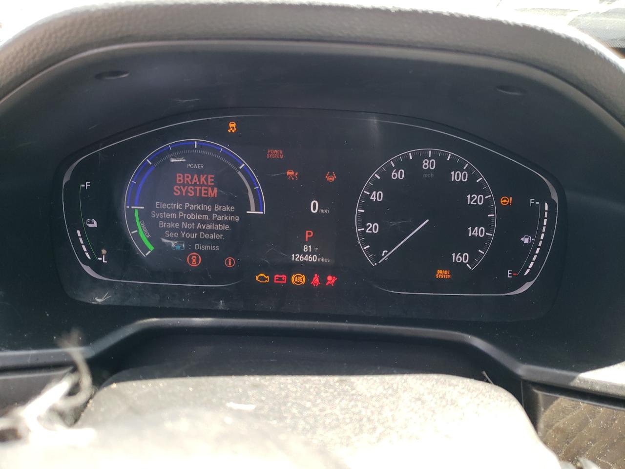 1HGCV3F59NA003498 2022 Honda Accord Hybrid Exl