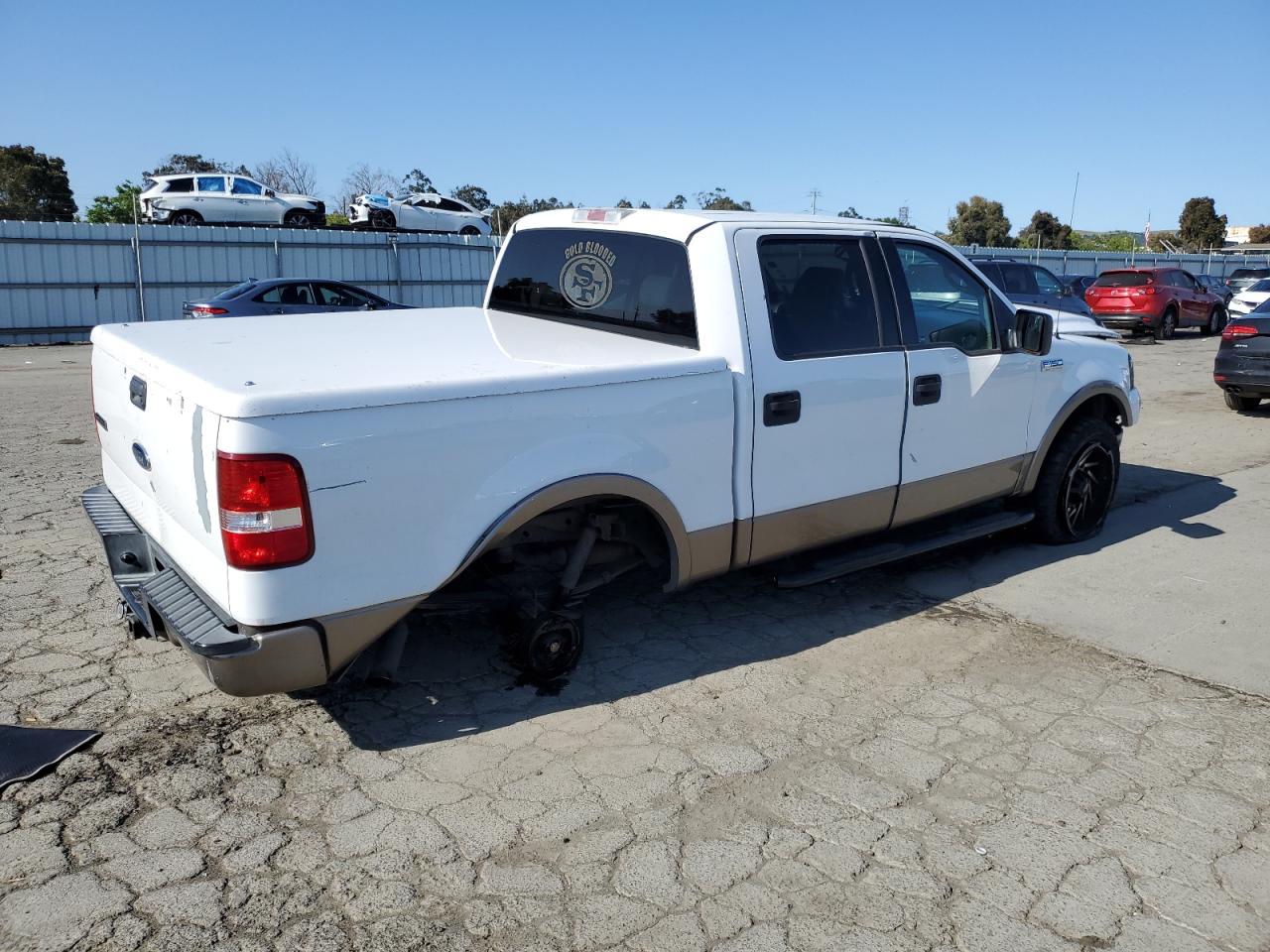 1FTPW12584KB57717 2004 Ford F150 Supercrew