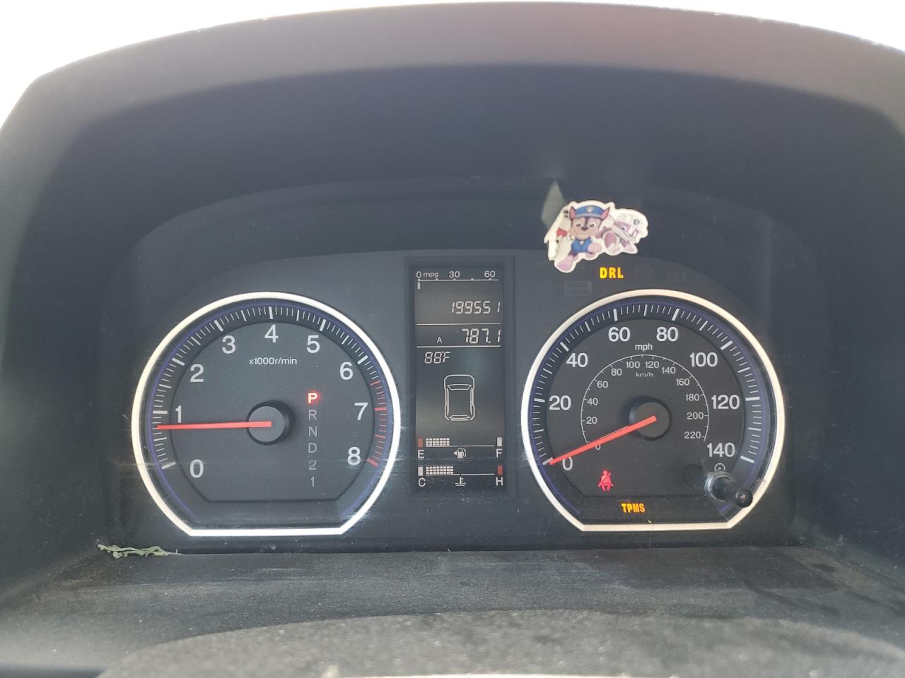 5J6RE48739L057882 2009 Honda Cr-V Exl