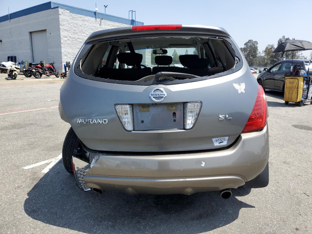 JN8AZ08TX7W527838 2007 Nissan Murano Sl