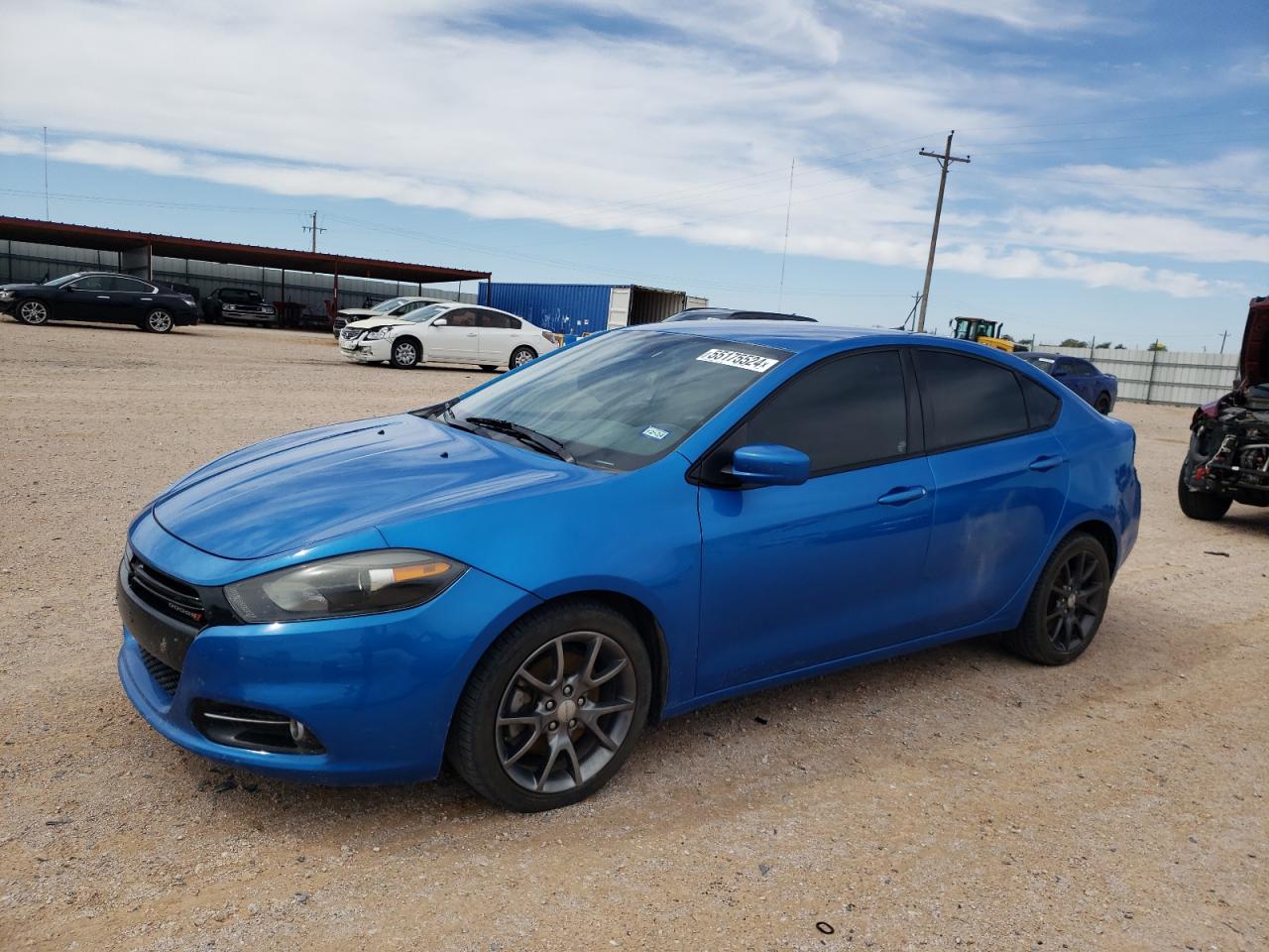 1C3CDFBB1FD346681 2015 Dodge Dart Sxt