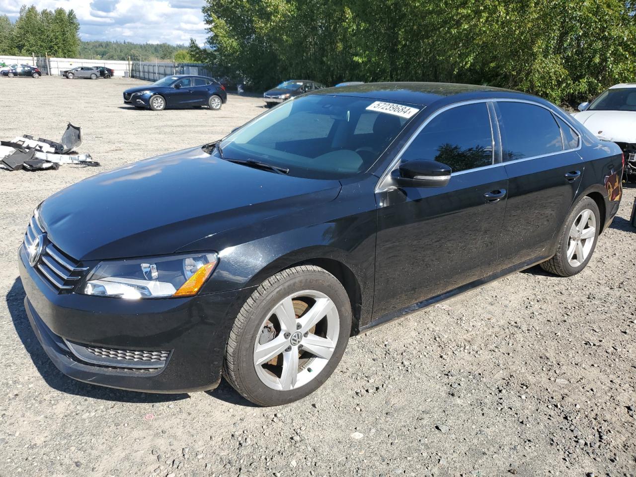 2014 Volkswagen Passat Se vin: 1VWBT7A36EC064144