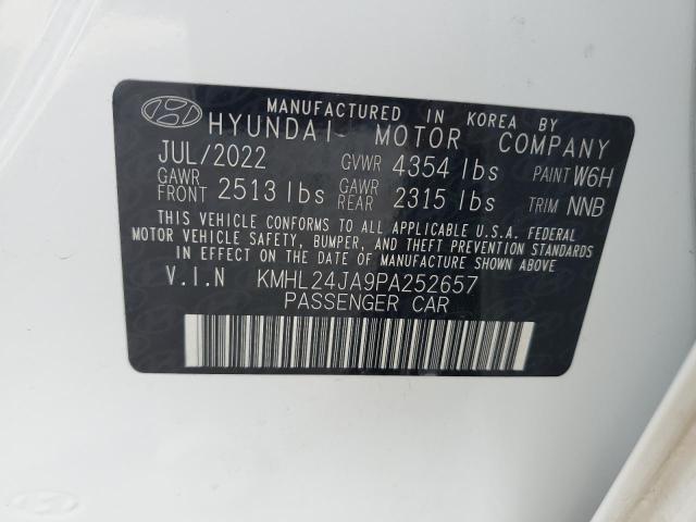 2023 Hyundai Sonata Se VIN: KMHL24JA9PA252657 Lot: 54471244