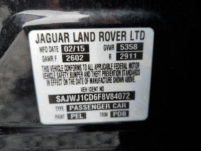 VIN SAJWJ1CD6F8V84072 2015 Jaguar XJ no.12