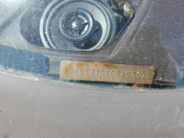 1986 Chevrolet Monte Carlo VIN: 1G1GZ37G1GR198675 Lot: 53802854