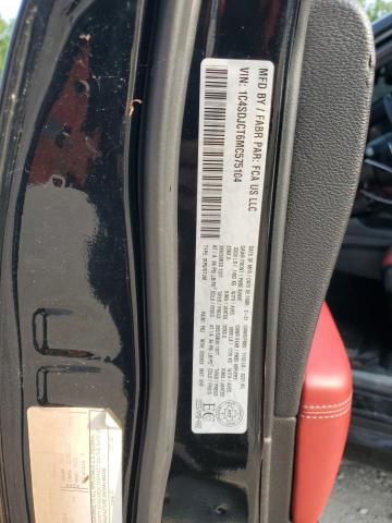 2021 Dodge Durango R/T VIN: 1C4SDJCT6MC575104 Lot: 54572314