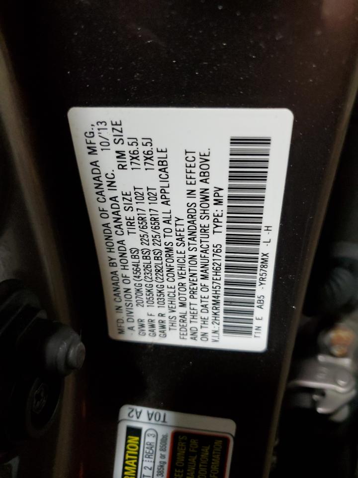 2HKRM4H57EH621765 2014 Honda Cr-V Ex