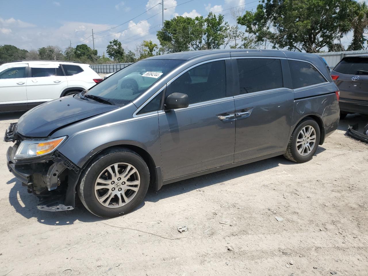 5FNRL5H61CB020851 2012 Honda Odyssey Exl