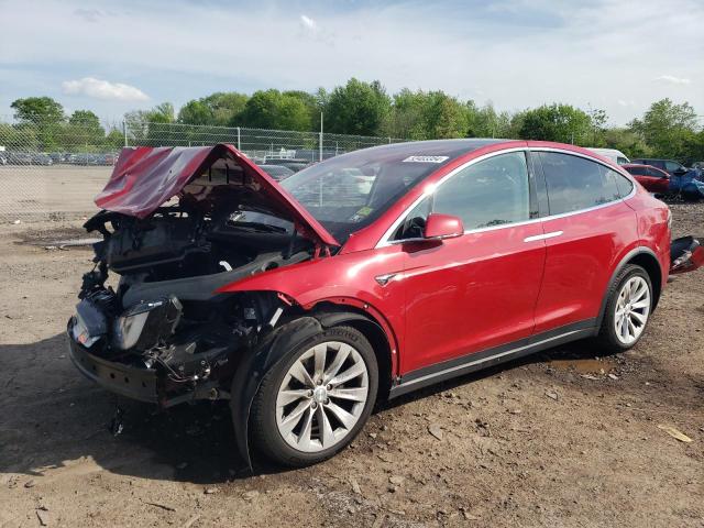 2017 Tesla Model X VIN: 5YJXCDE24HF070881 Lot: 53483354