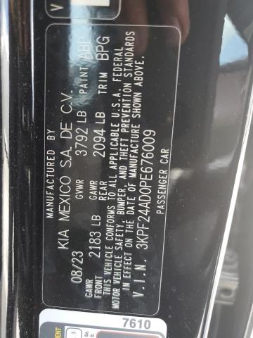 2023 Kia Forte Lx VIN: 3KPF24AD0PE676009 Lot: 54314914