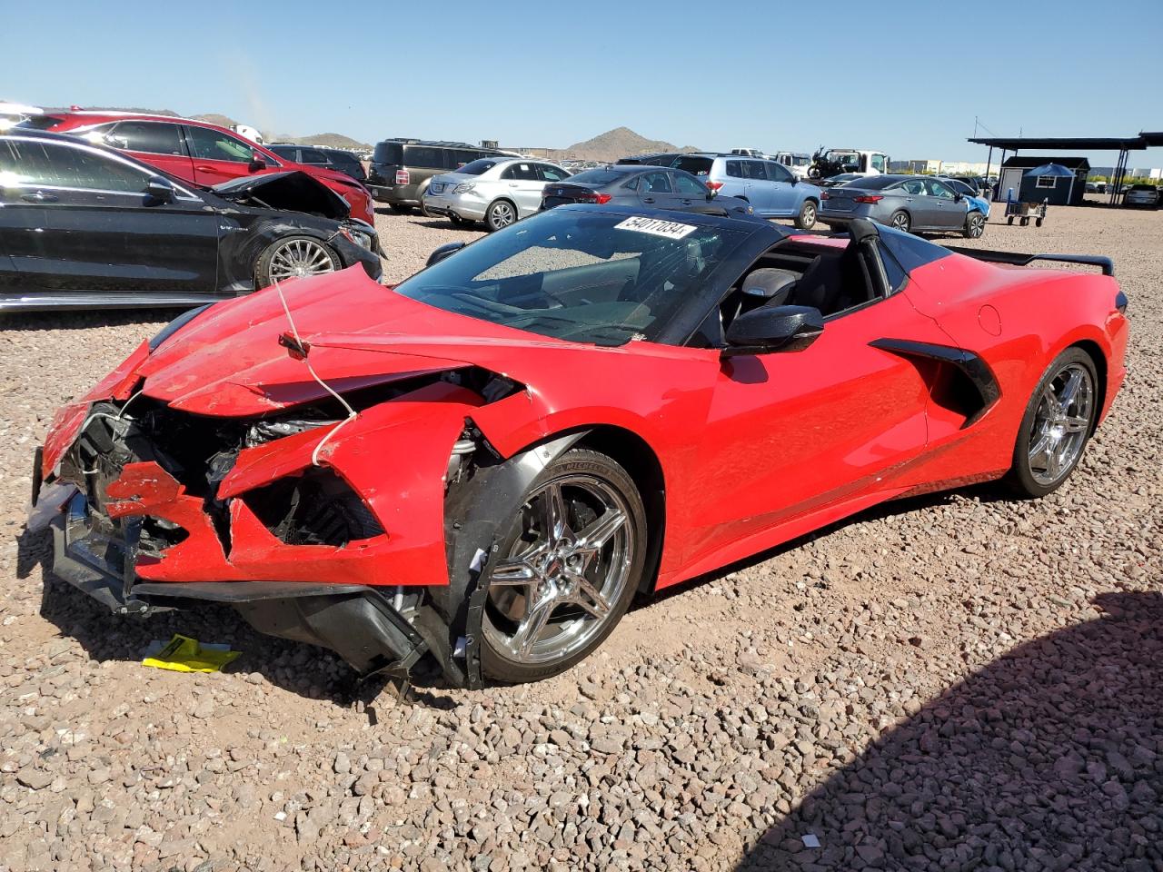 2023 Chevrolet Corvette Stingray 3Lt vin: 1G1YC3D42P5138489