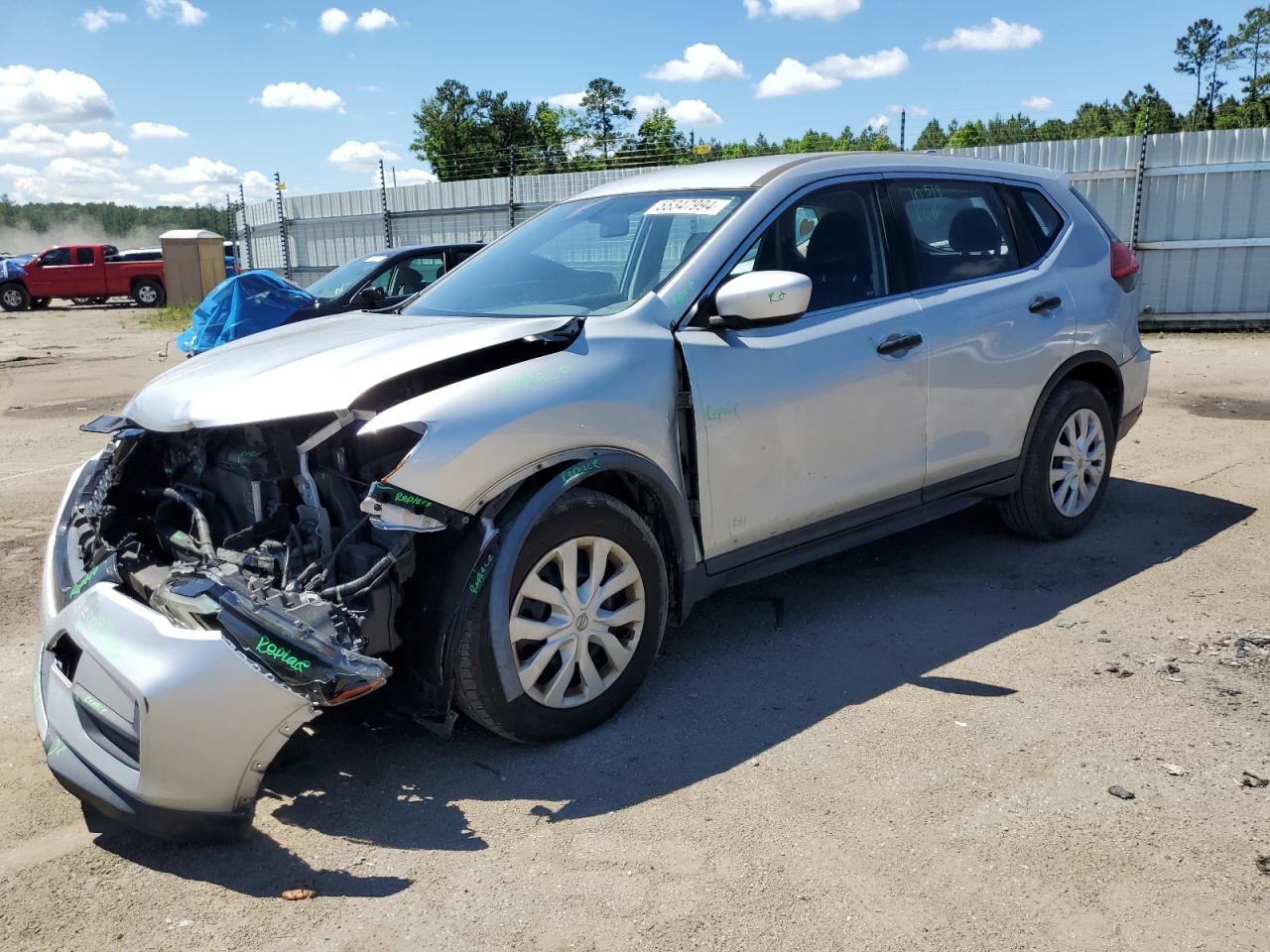 2017 Nissan Rogue S vin: JN8AT2MT7HW387882