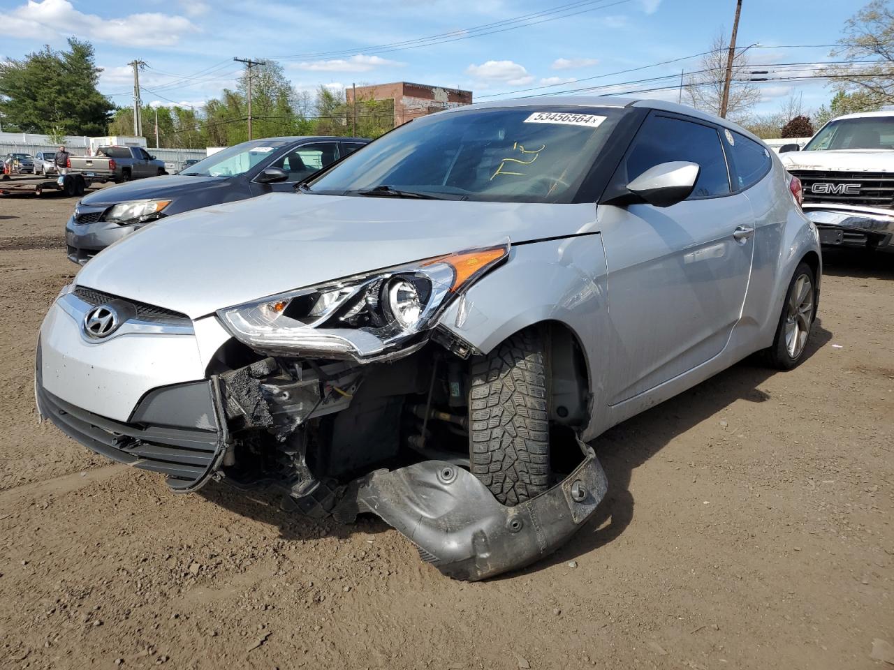 2016 Hyundai Veloster vin: KMHTC6AD5GU266850