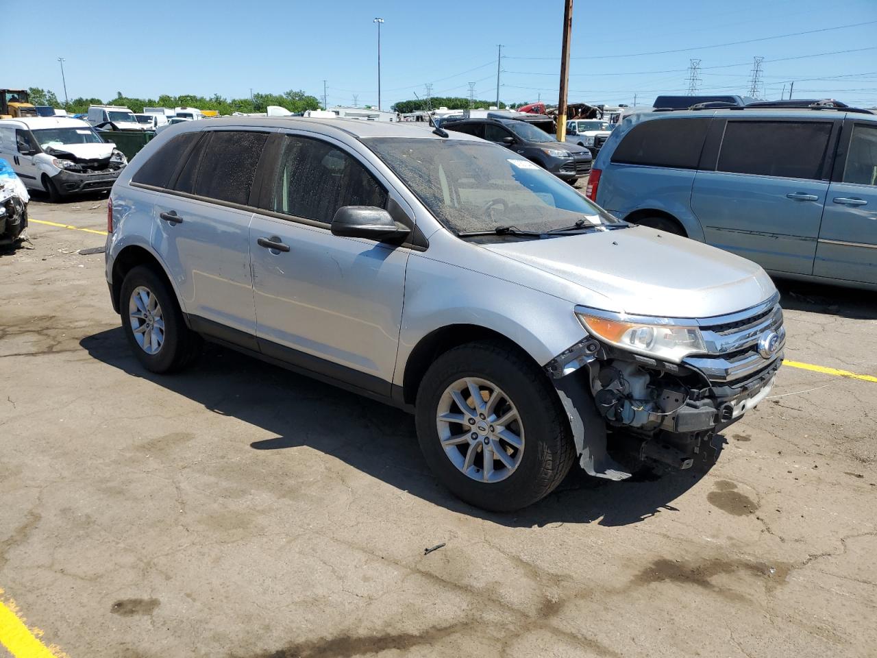 2FMDK3GC2DBE17813 2013 Ford Edge Se