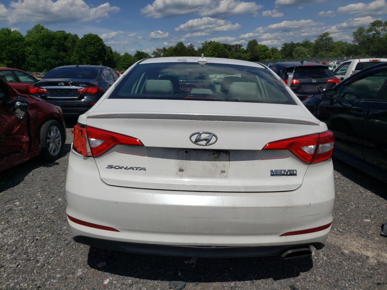 2017 Hyundai Sonata Se vin: 5NPE24AF4HH452364