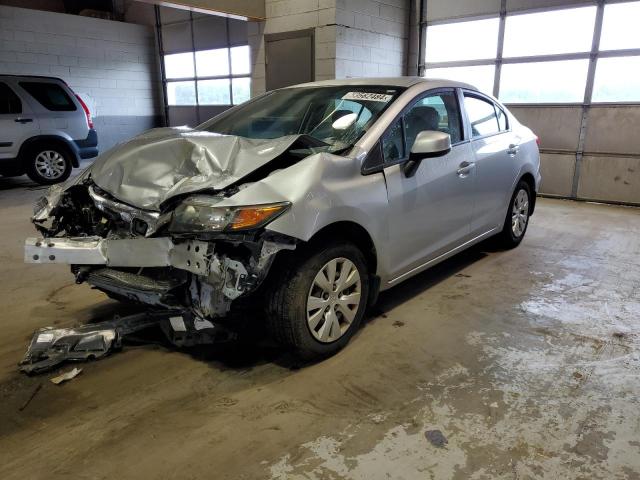 2012 Honda Civic Lx VIN: 2HGFB2F55CH563338 Lot: 53562484