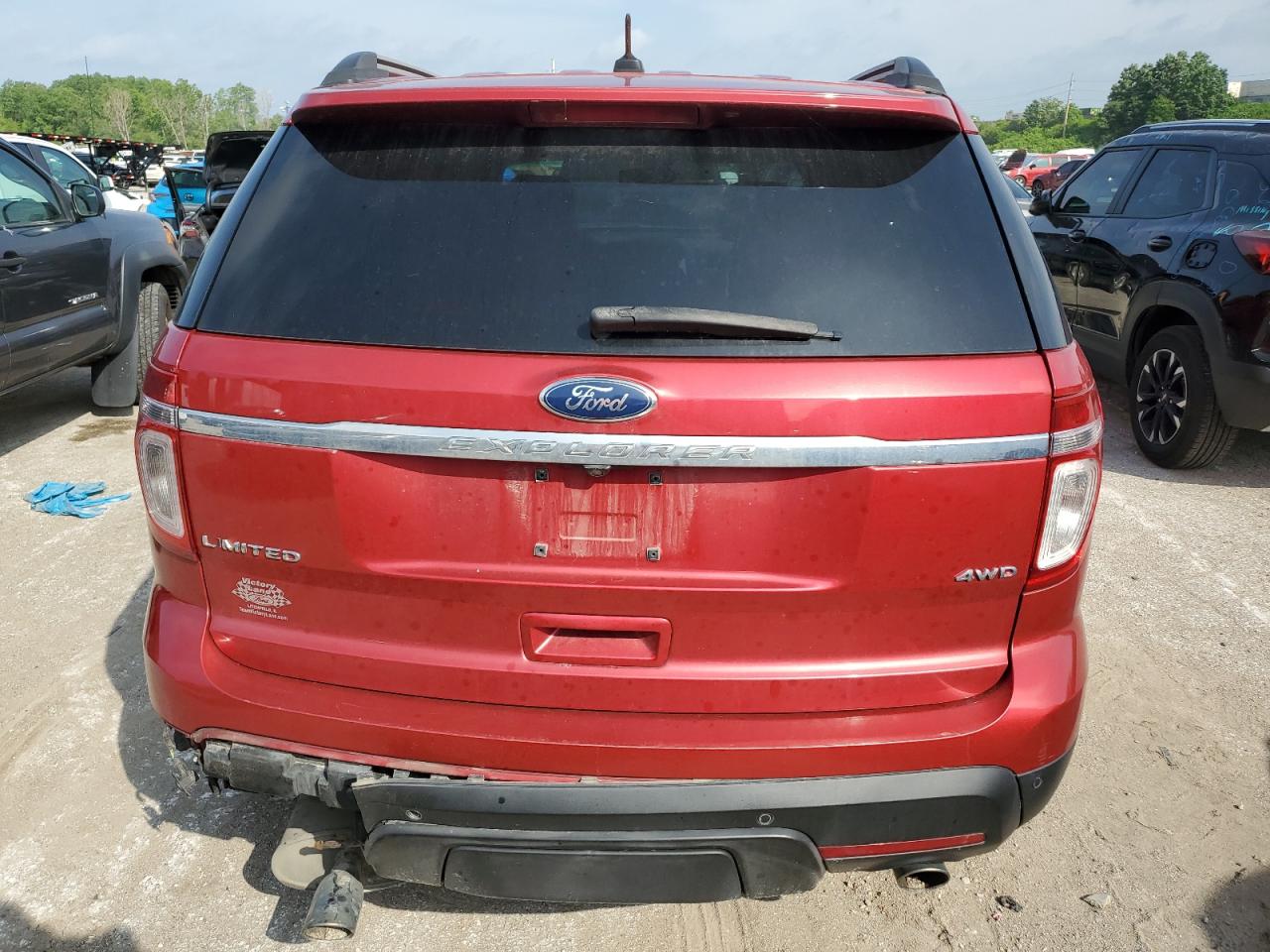 1FMHK8F8XCGA08641 2012 Ford Explorer Limited