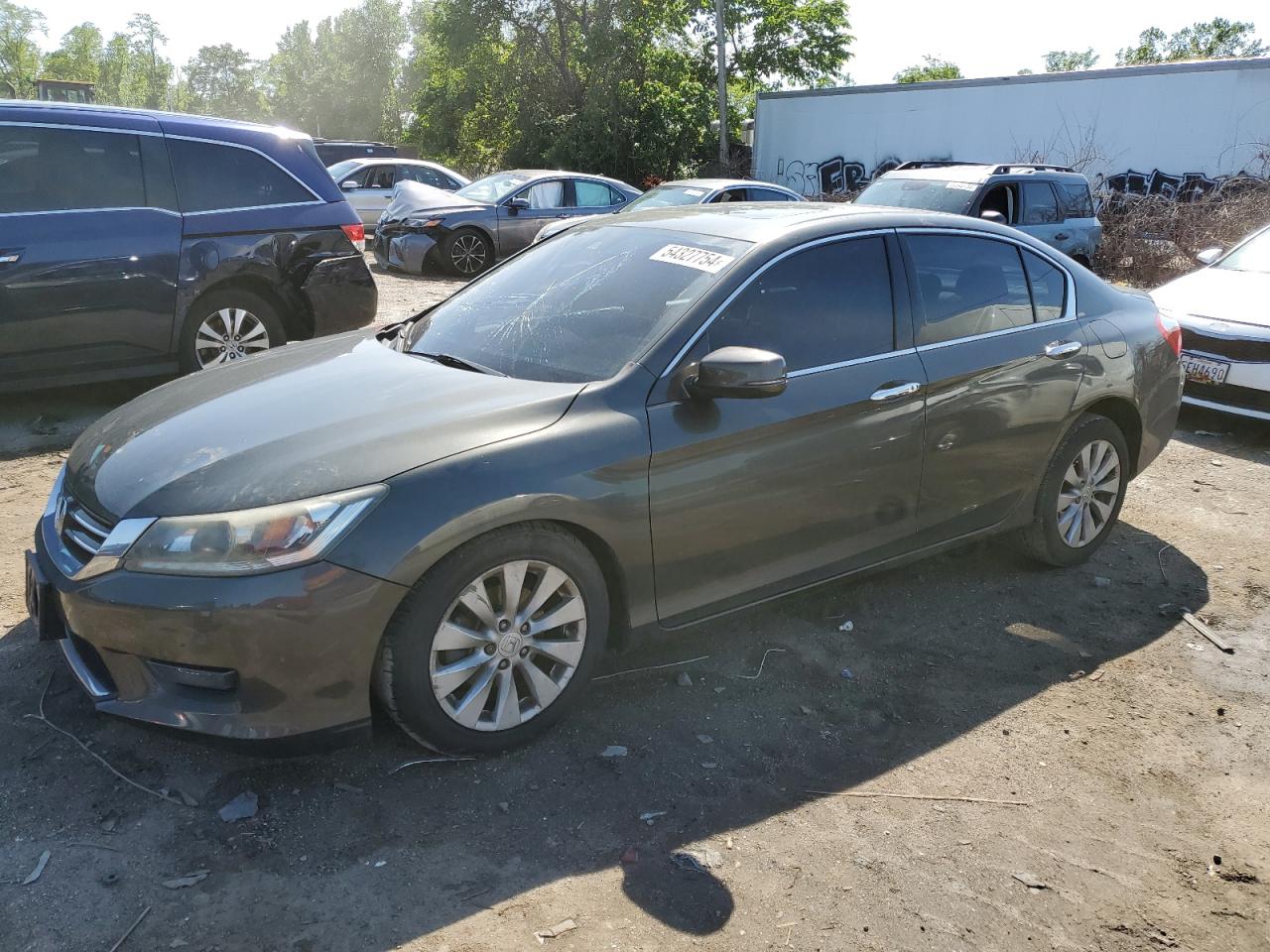 1HGCR3F83EA040920 2014 Honda Accord Exl