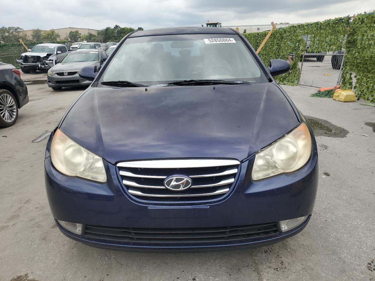 KMHDU4AD7AU982744 2010 Hyundai Elantra Blue