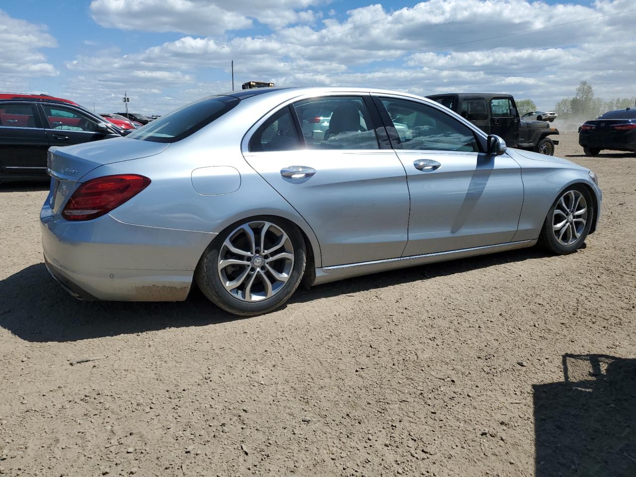 55SWF4KB3FU063214 2015 Mercedes-Benz C 300 4Matic