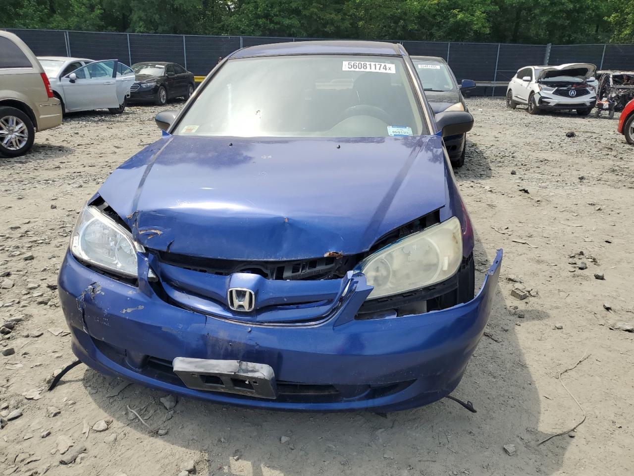 1HGES16384L024477 2004 Honda Civic Dx Vp