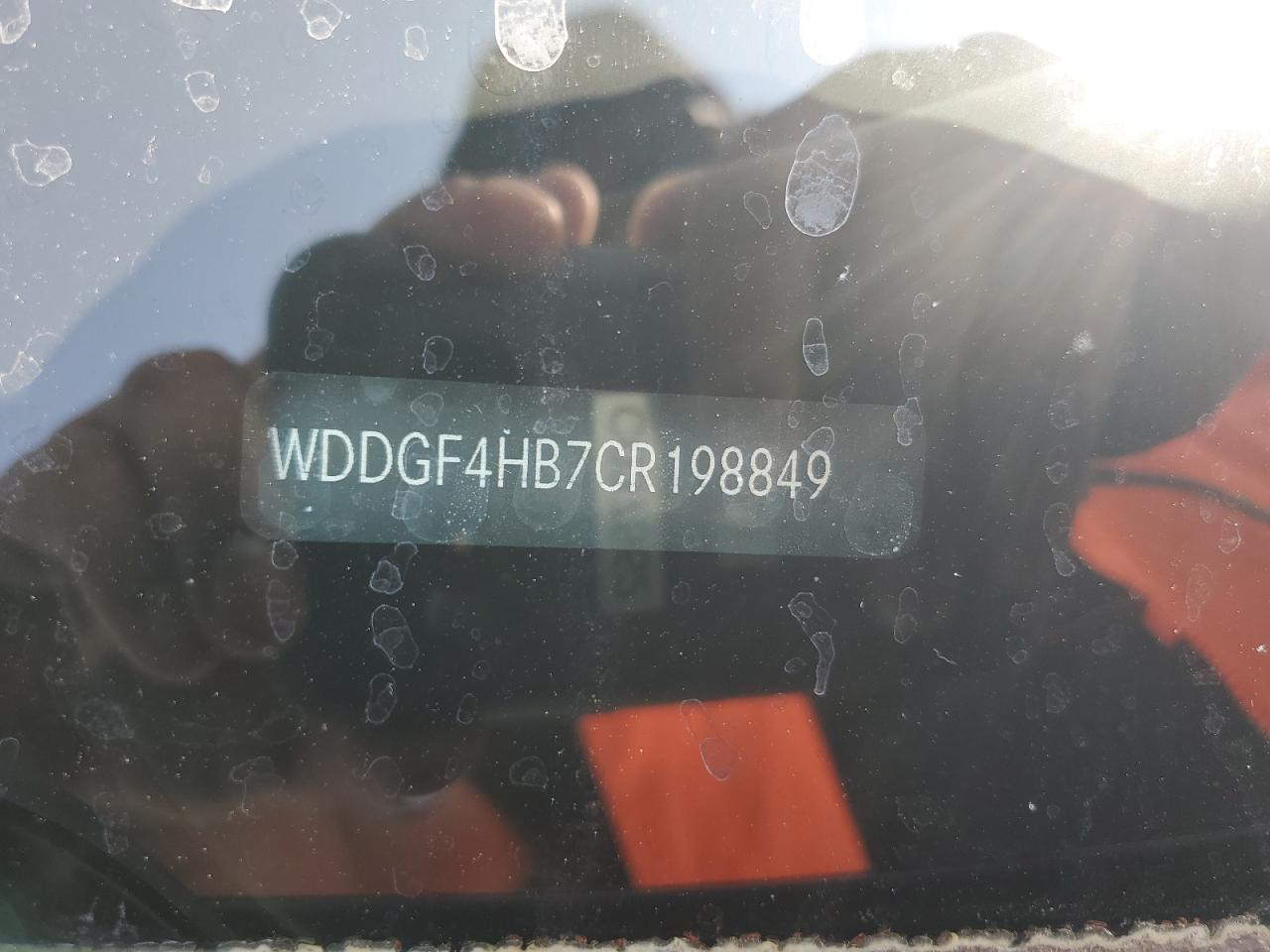 WDDGF4HB7CR198849 2012 Mercedes-Benz C 250