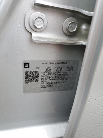 2020 Chevrolet Malibu Rs VIN: 1G1ZG5ST7LF122713 Lot: 53428044