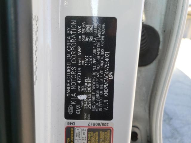 2022 KIA SPORTAGE L - KNDPMCAC4N7954021