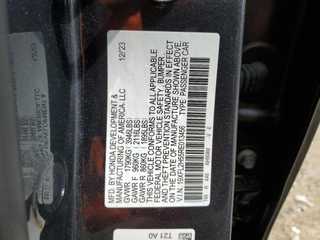 19XFL2H55RE013456 Honda Civic LX 12