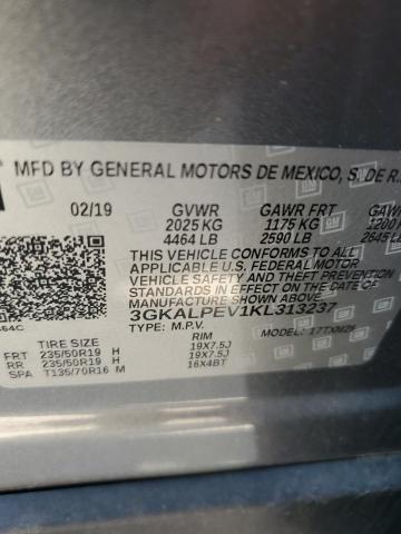 VIN 3GKALPEV1KL313237 2019 GMC TERRAIN no.13