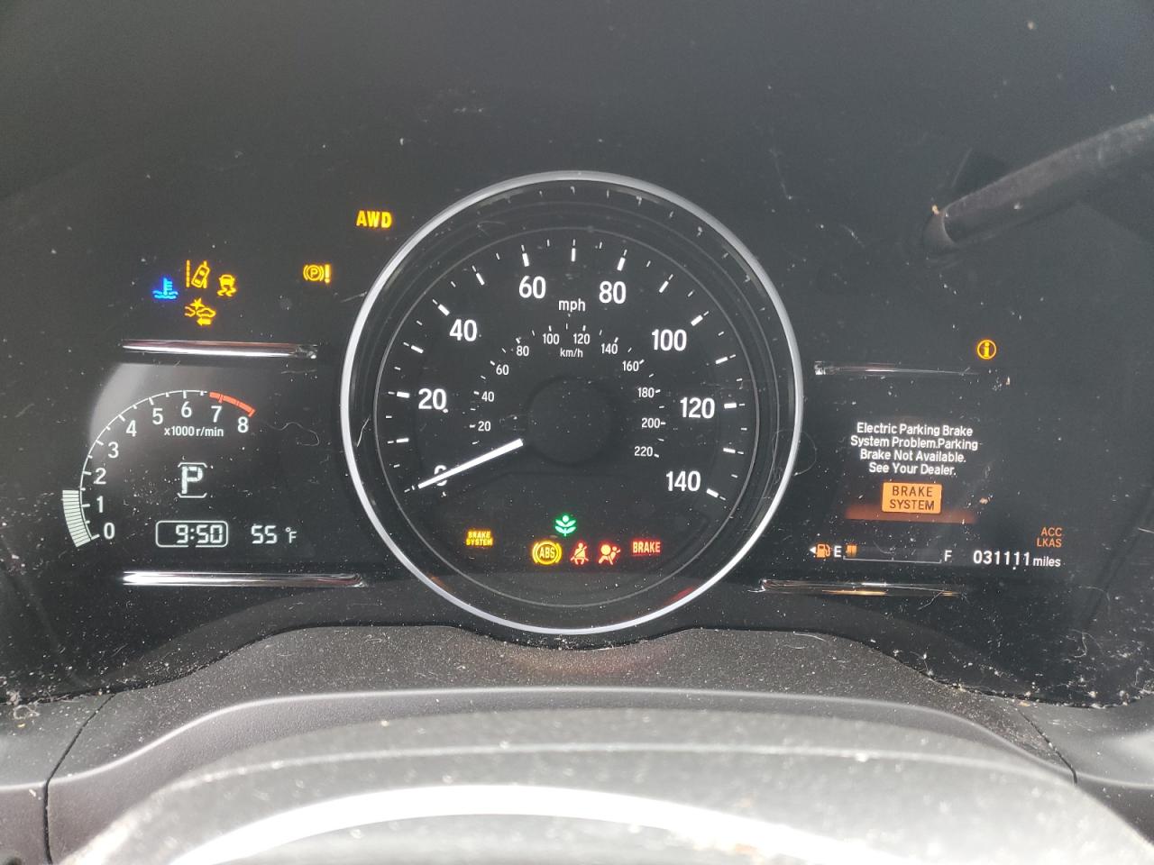 3CZRU6H98KM714857 2019 Honda Hr-V Touring