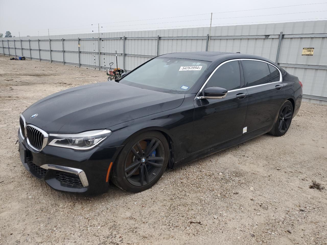 2016 BMW 750 I vin: WBA7F0C51GGL99357