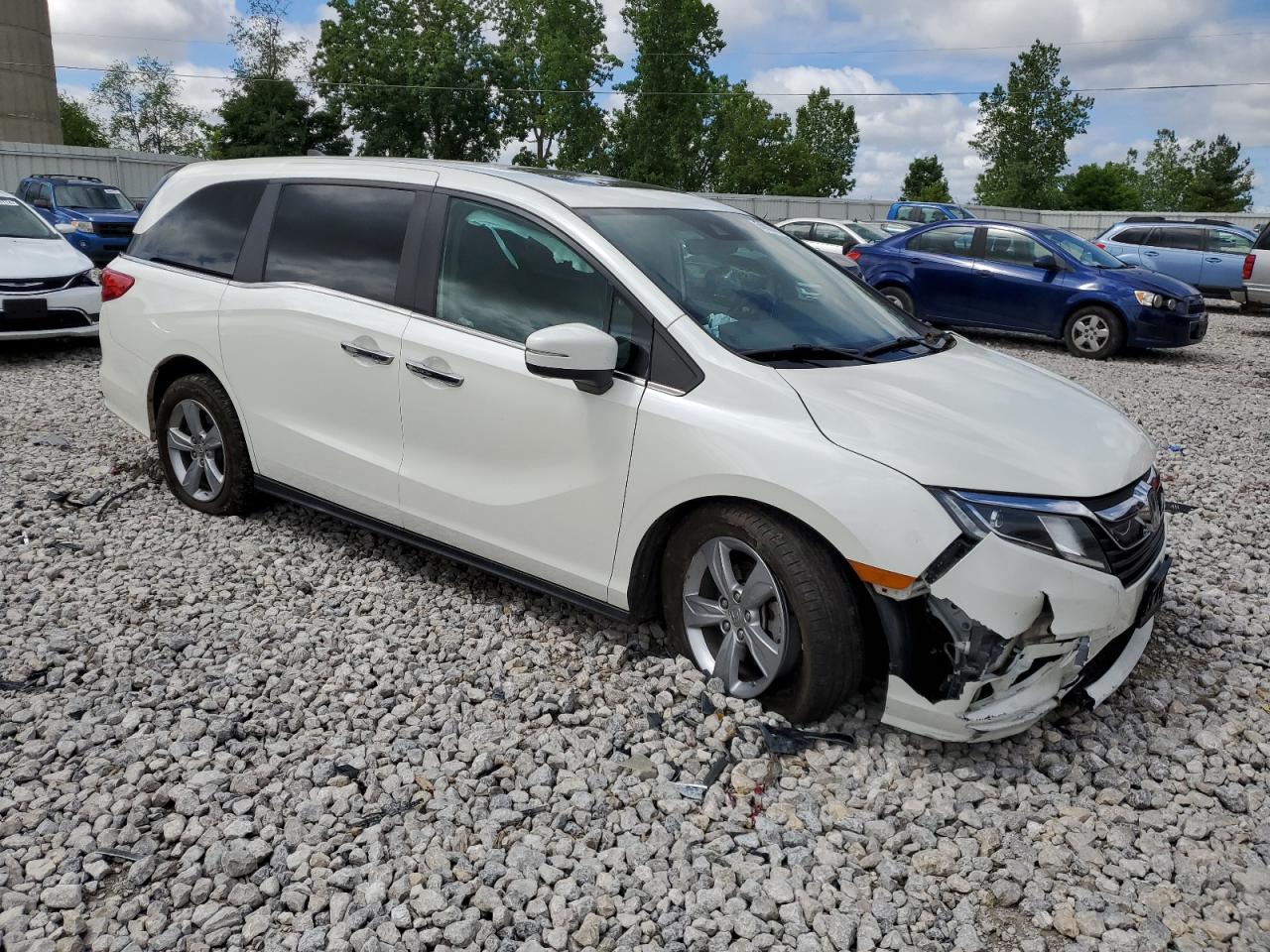 5FNRL6H71JB035958 2018 Honda Odyssey Exl