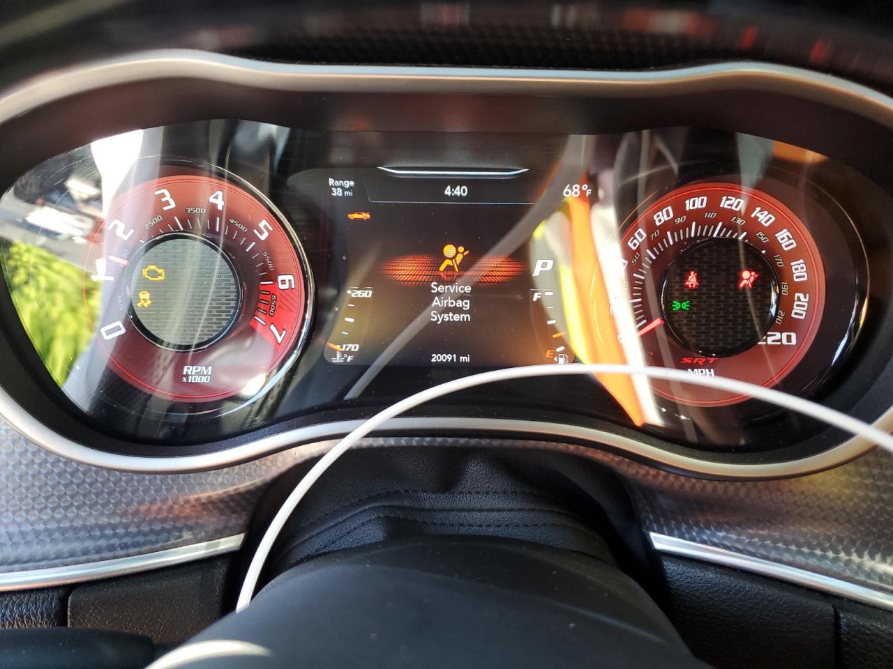 2C3CDZL95KH502747 2019 Dodge Challenger Srt Hellcat Redeye