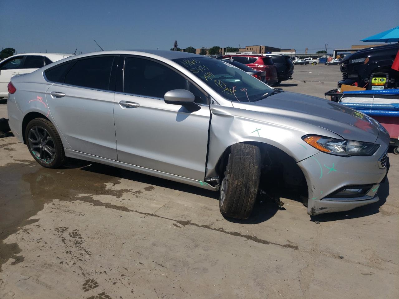 3FA6P0HD9JR231385 2018 Ford Fusion Se